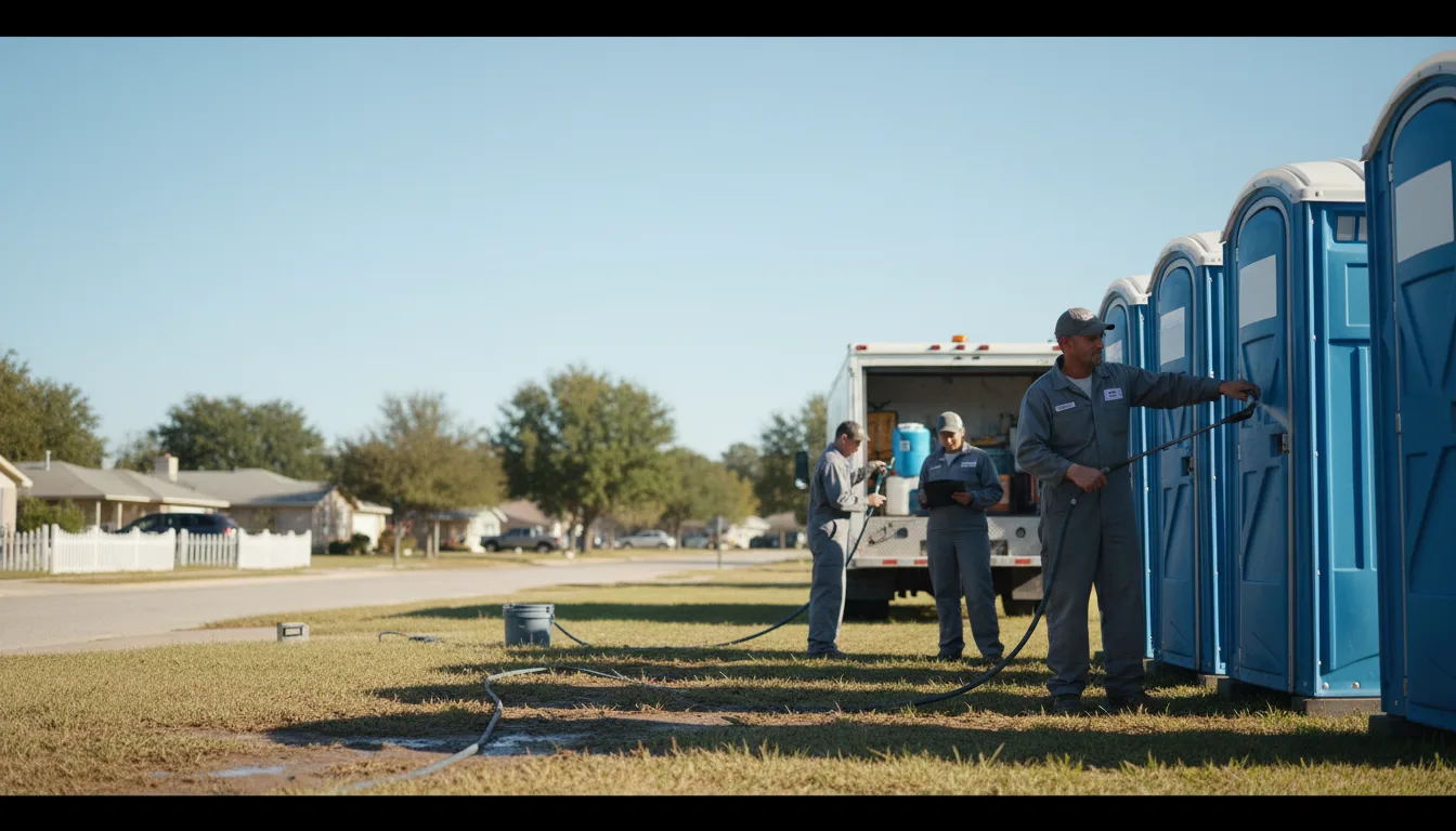 Long-Term Portable Toilet Rental in Perryville, AR near me